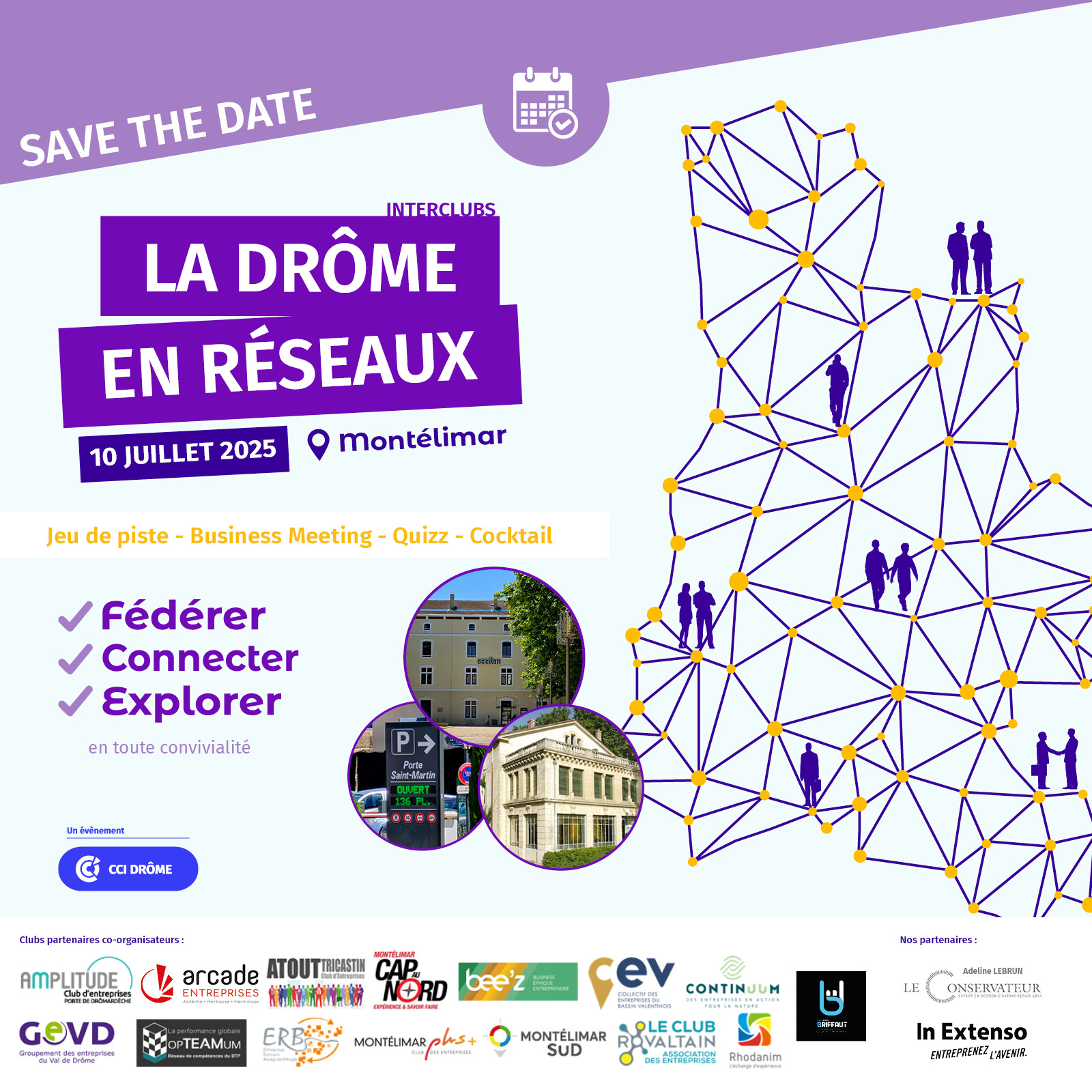 Affiche, 1 000 ACTEURS pour UN MONDE DÉSIRABLE